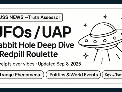 UFOs / UAPs - The Latest Suss