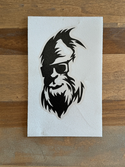 sussquatch vinyl sticker